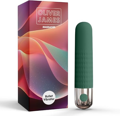 Oliver James Bala Vibrador - Discreto y de Bolsillo, 10 Modos
