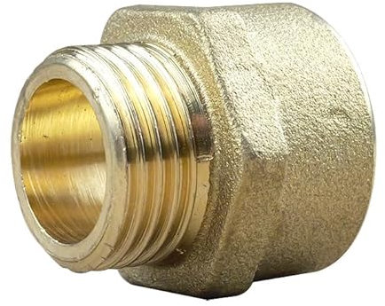 Arcanaute - Raccord laiton à souder - Manchon Mâle 243 GCU 1/2 (15/21) - Tube Cuivre Ø22 - Arcanaute