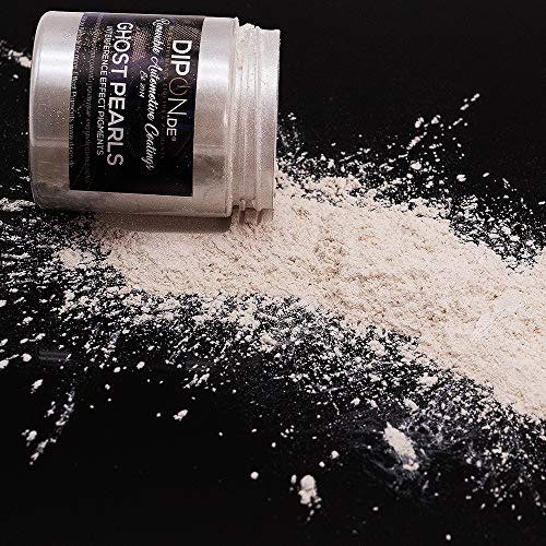 KandyDip Effektpigment Ballon White Pearl Perlglanz Metallic Farbpulver Pigment für Epoxidharz Autolack Sprühfolie Pigmente Aquarell Seife Powder (25 Gramm)