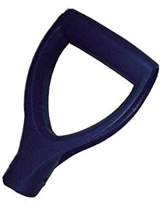 FEVERWORK Plastic Scoop Poly D Grip Handle Replacement Lawn Farm Snow Removal Spade Fork Shovel