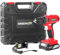 GREENCUT TD210L - Taladro atornillador perforador inalámbrico de batería de litio 21V, herramienta 2 en 1 con luz LED para iluminación de punto de trabajo, color rojo