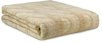 Nada Home Coperta Invernale Misto Lana Matrimoniale 2 Piazze Trecce Blankets 210x250 cm Made in Italy Calda Morbida e Confortevole