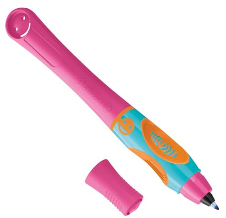Pelikan griffix Tintenroller, Tintenschreiber für Linkshänder, Lovely Pink, 1 Stück