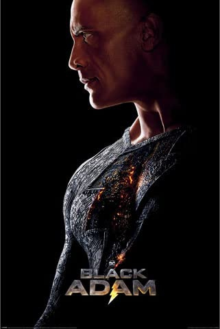 empireposter Black Adam - Poster - Out of the Darkness