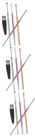 FRCOLOR 3sätze Ohrreinigungswerkzeugen Ergonomisches Ohrenschmalz-entferner-set Für Erwachsene Reinigungsbürste Leicht Und Handlich Für Effektive Ohrenpflege