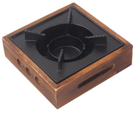 Baoblaze Alcohol Burner Solid Alcohol Stoves Picnic Burner Lightweight Spirit Burner Alcohol Furnace for Hiking Camping Commercial BBQ, 20x20cm