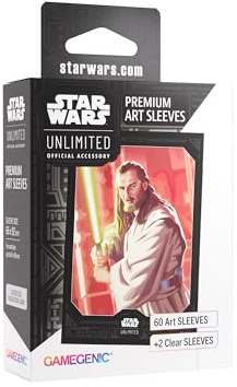 Gamegenic, Star Wars: Unlimited Premium Art Sleeve – Qui-Gon Jinn, Zubehör