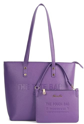 Chinllo Borsa tote da donna, borsa a mano con manico superiore medio
