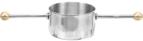 DEARMAMY Vaso Medidor de Acero Inoxidable para Cócteles Doble Capacidad con Diseño Elegante Herramienta Precisa para Bartenders y Uso Bares o Casa Resistente y Compacto para Medición