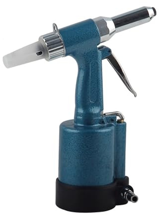 Pistola For Tuercas De Remaches Industrial Alta Resistencia, Herramienta Remachadora Pop Hidráulica Neumática Aire, Portátil For Ferrocarriles Aviación Automotrices Para un fresado preciso