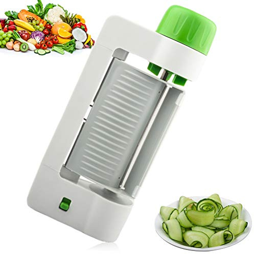OEBUAFI Lo Strumento Affettaverdure Taglia Foglie Sottili per Zucchine, Patate, Ravanelli, Mele, con Lama Affilata in Acciaio Inossidabile Cottura a Basso Contenuto di Carboidrati (Colore assortito)