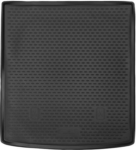 WALSER XTR Kofferraumwanne für Seat Alhambra 2 (7N) 2010-Heute, 7-Sitzer, 3. Reihe geklappt, Lange Matte, 100% passgenaue Antirutschmatte Auto, Kofferraum Schutzmatte, Auto Gummimatten