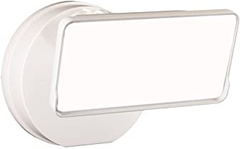 HALO TGS Outdoor Integrated LED Flood & Security Light Single Square Head White