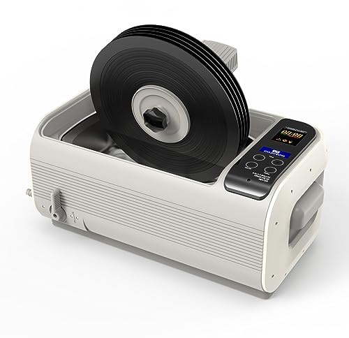 LifeBasis 6L Ultraschall Schallplattenreiniger Record mit Timer & Heizung | Professionelles Ultraschallreinigungsgerät 35kHZ 300W CD-4862 für Chirurgische Instrumente MechanischeTeile Laborgerät