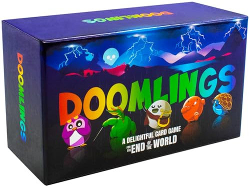 Doomlings Kartenspiel (Classic Edition) – Ein lustiges Familien-Kartenspiel für strategische und spaßige Abende | Tolles Geschenk für Erwachsene, Jugendliche und Kinder | Für 2-6 Spieler, ab 10 Jahren