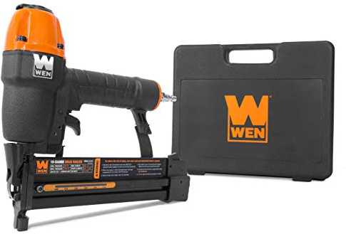 WEN 61722K 18-Gauge 2-in-1 Pneumatic 2-Inch Brad Nailer and 1/4-Inch Crown Stapler