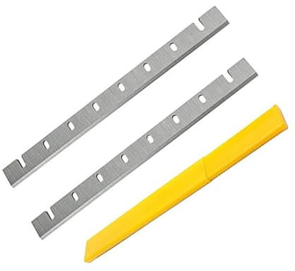 GISTEQ Cuchillas cepilladoras de Repuesto DW7332 de 12,5 Pulgadas for Cuchillo cepillador de Madera DW733 for carpintería-Juego de 2