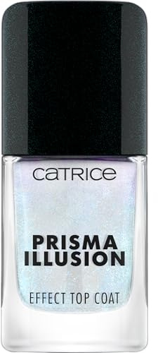 Catrice Prisma Illusion Effect Top Coat, top coat, n. 040, multicolore, scintillante, vegano, senza particelle di microplastica, senza conservanti, senza profumo, confezione da 1 (10,5 ml)