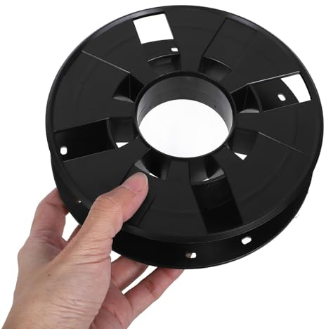 ULTECHNOVO Reel Extension Cords Extension Cord Storage Spool for Wire Organizer and Storage Organizers and Storage Wheel Cord Spool Plastic Black