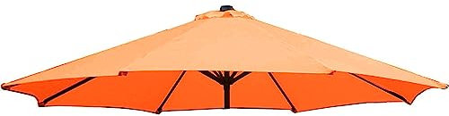 Wasserdichter Ersatzstoff für 6/8 Arme, für Gartenschirm, Überdachung, 2/2,7/3 m, regenfest, Größe 3 m (8 Rippen)