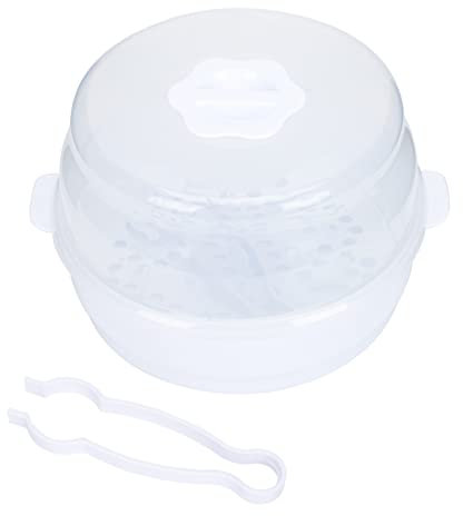 QUMIIRITY De Biberones Para Microondas Caja De Esterilización De Biberones Blanco Para Uso Doméstico