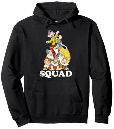 Portrait de l'escouade des Sept Nains de Blanche-Neige de Disney Sweat à Capuche