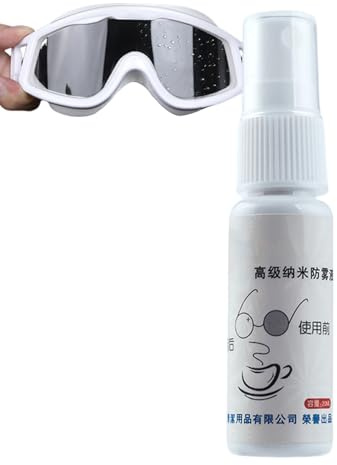 Spray Antiniebla para Máscara de Natación – Agente de Limpieza Antiniebla para Gafas | Solución desenfogador para Equipo Deportivo 20ml para Hombres Jóvenes Mujeres Adolescentes Niñas Niños