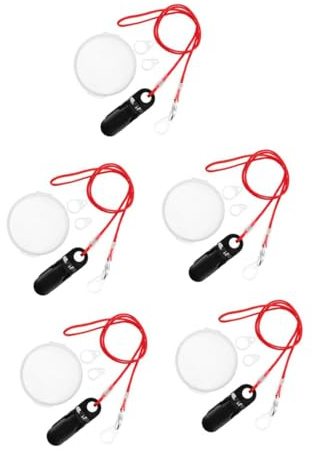 OATIPHO 5 Pezzi Anti-perdita per Amplificatore Acustico con Clip Sicurezza Cinturino Protettivo per Apparecchi Acustici Adatto e Anziani Facile Trasportare e Usare