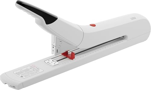 Novus B56 XL Heavy Duty Long Arm Stapler, 20-170 Sheet Capacity, 9.75 Stapling Depth, Anti-Jam, German Engineered (023-0062)