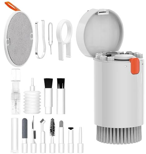 20-in-1 Laptop Screen Keyboard Cleaning kit, Cell Phone Cleaning kit, Air-pod Cleaning kit, Electronics Cleaning kit for Mobile Phones, Tablets, Computers, Computer Monitors, TV Camera Lenses