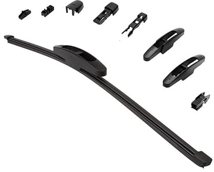 280mm Heckwischer Rear Scheibenwischer Wischerblatt für hinten Heckscheibe mit Adapter System - MAXXONI