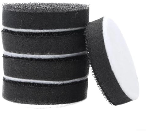5Pcs Soft Foam Buffering Interface Pad 2 Inch 3 Inch 12mm Soft Density Foam Cushion Sponge Buffer Backing Pads for Sanding Polishing Buffing Discs(50mm)