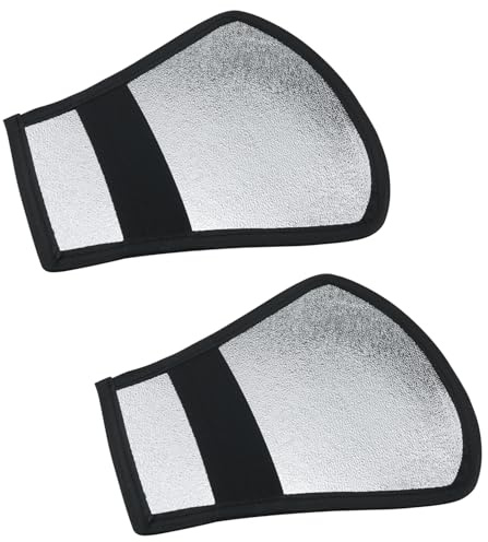 ZCZQC Lot de 2 réflecteurs pour flash DSLR - Plaque de remplissage - Réflecteur incurvé - Pour flash monté sur chaussure