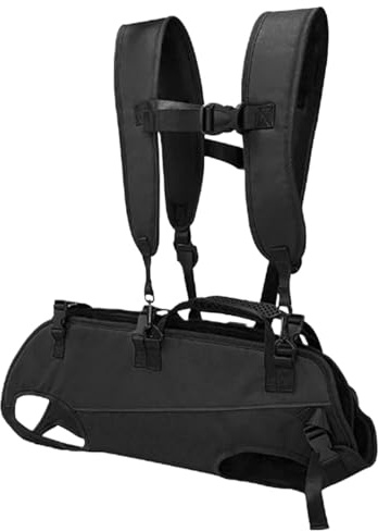 Hunde-Rucksack, verstellbar, multifunktional, für Haustiere, geeignet für Treppen, Senioren, Wandern, Spaziergänge, Reisen, Motorrad