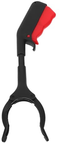 Veemoon Pinza Recogedora Ergonómica para Basura Mango y Reforzado Herramienta para Adultos Mayores y Personas con Movilidad Reducida para Limpieza Jardín y Exteriores