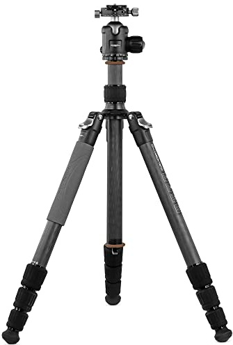 Omegon Treppiede Pro 32mm in fibra di carbonio con testa a sfera