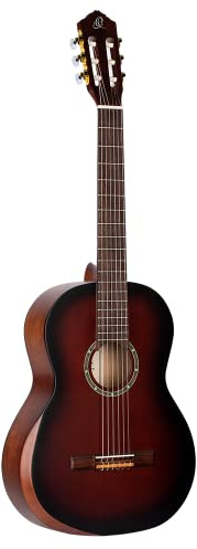 Ortega Guitars Family Series Pro Chitarra Acustica, 6 Corde, Finitura Bourban Fade Semilucida