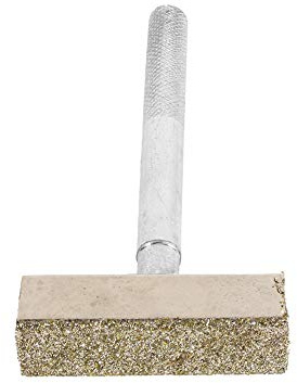 T-förmiger Schleifscheiben-Abrichter, praktischer Diamant-Schleifscheiben-Abrichter, 8,5 cm zum Entgraten von Schleifscheiben Abricht-Schleifabrichter-Werkzeug