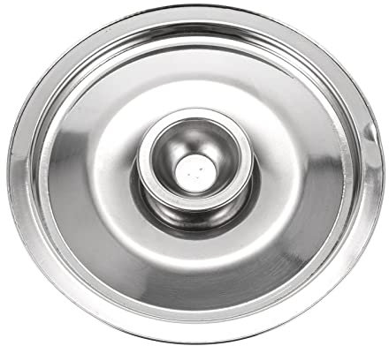 EdirFtra Stainless Steel Universal Lid Cover, 14/16/18/20/24cm Universal Pan Lid, Replacement Lids For Pans And Pot, Stainless Steel Saucepan Casserole Frying Pan Lid,14cm