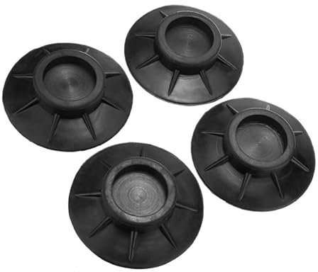 SHENGANG 4 pièces élasticité Anti-Vibration Meubles Machine à Laver Plancher en Caoutchouc Patins, for carrelage en Bois Plancher en Caoutchouc Patins en Caoutchouc
