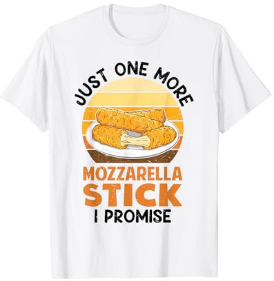 Délice au fromage mozzarella pour les amateurs de bâtonnets de fromage T-Shirt