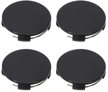 Radkappe Auto-Radnabenabdeckung Zubehör Radnabenabdeckung 4 Stück ABS-Felgenkappe ABS-Kunststoff universell 59 mm 65 mm Universal Radzierblenden
