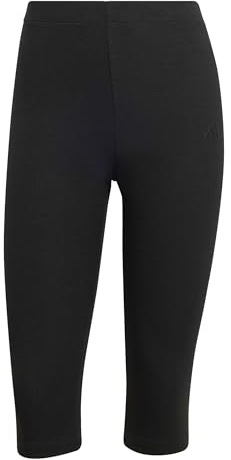 adidas Kobiety Seasonal Essentials Rib Capri Leggings, black, M