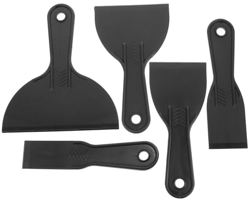 TOYANDONA 5pezzi Raschietto Per Vernice in Abs Sverniciatore Per Mobili e Raschietto Per Pulizia e Rimozione Stucco e Adesivi