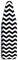 Epica Ironing Board Cover and Pad - Standard Size 15x54 Padded Ironing Board Covers, Heat Reflective Coating, Thick Pads Scorch & Stain Resistant Iron Board Cover with Padding Black & White Chevron