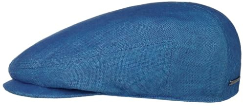 Stetson Descott Schirmmütze Fischgrat Mehrfarbig UV-Schutz Made in EU Herren Frühling Sommer