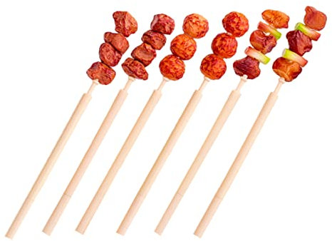 Generico Set di Penne a Sfera a Forma di Spiedino, 0,5mm, 6 Pezzi