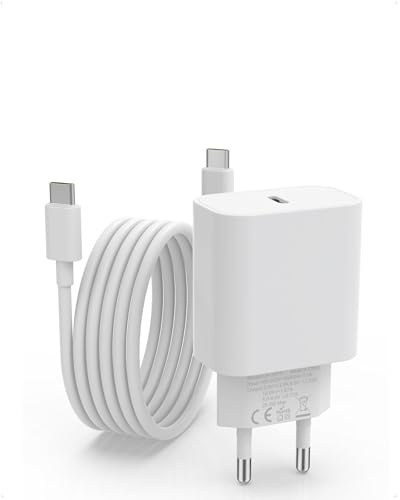 USB C Ladegerät,USB C Kabel [Apple MFi Zertifiziert] iPhone ladekabel | für iPhone 17 Air/16/15 Pro Max 15/16 Plus iPad Netzteil Schnellladegerät Stecker Schnellladekabel usb c Power Adapter Weiß