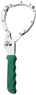 BESTYASH Clé de Acier Inoxydable Outil Ajustable de Démontage pour Voitures et Vélos Style Pratique pour Remplacement Facile Du Filtre