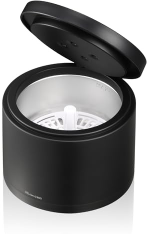 42KHz Ultrasonic Cleaner with U-V Light - Professional Jewelry, Denture, Watch Cleaning Machine, 250ML Capacity, Digital Touch Control, 3/5/10 Min Timer, Waterproof Design